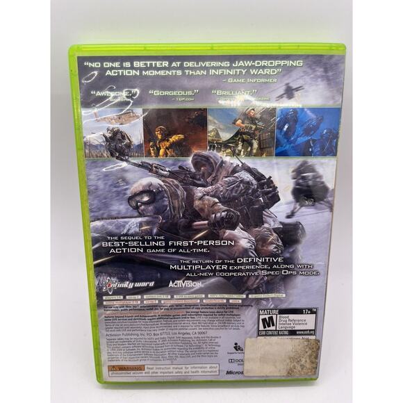 Call of Duty Modern Warfare 2 - Xbox 360 - CIB - TESTED - Picture 3 of 8